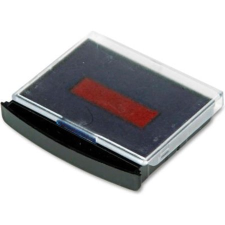 COSCO COSCO Replacement Ink Pad for 2000 PLUS Two-Color Word Daters, Blue/Red 61961